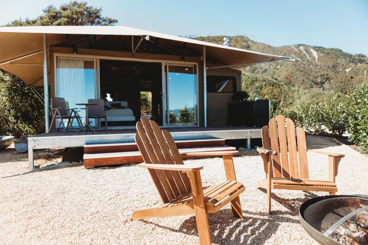 Hotel Drift Off Grid Luxury Eco Glamping Tarakohe Esterno foto