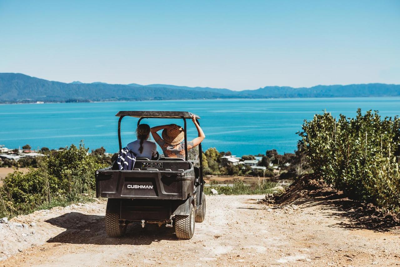 Hotel Drift Off Grid Luxury Eco Glamping Tarakohe Esterno foto