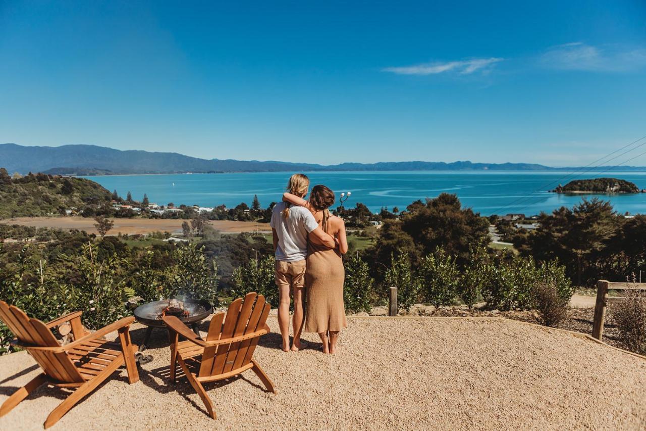 Hotel Drift Off Grid Luxury Eco Glamping Tarakohe Esterno foto